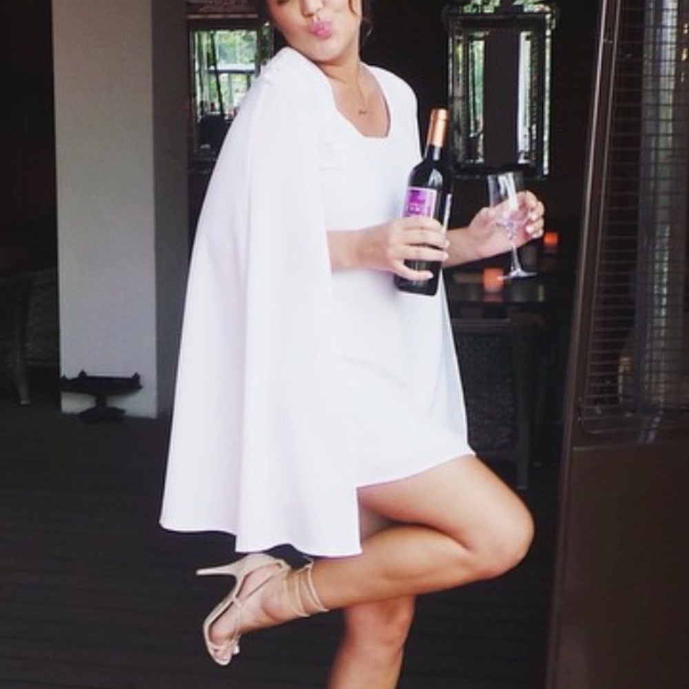 Nasty Gal cape dress